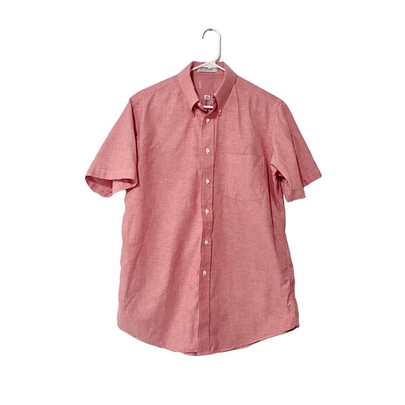 CAPITAL MERCURY APPAREL Men’s Button Down Oxford Short Sleeve Shirt size 15.5” - Picture 1 of 9